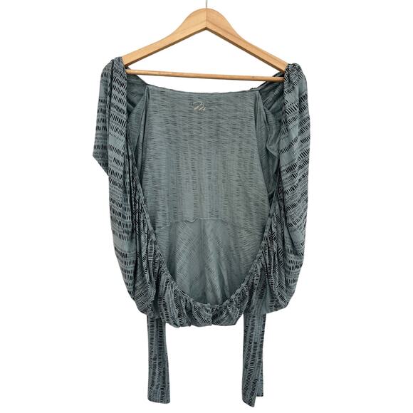 Matthildur Bolero Shawl Cardian Womens Large Lagenlook Quiet Luxury Minimalist - Picture 1 of 12